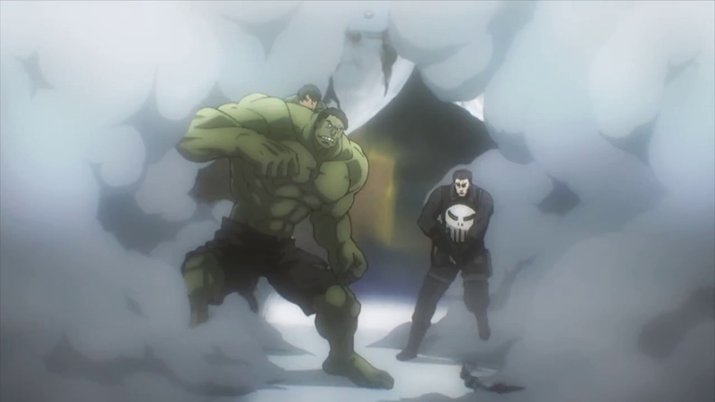 Illustration for article titled The Avengers (and other Marvel Heroes) in Their Official Anime Forms